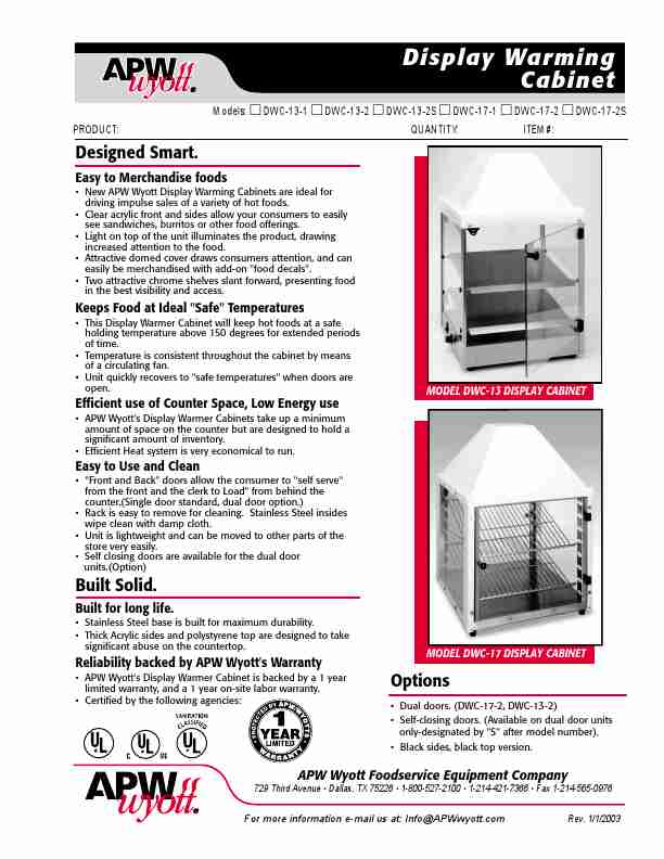 APW Wyott Food Warmer DWC-13-1-page_pdf